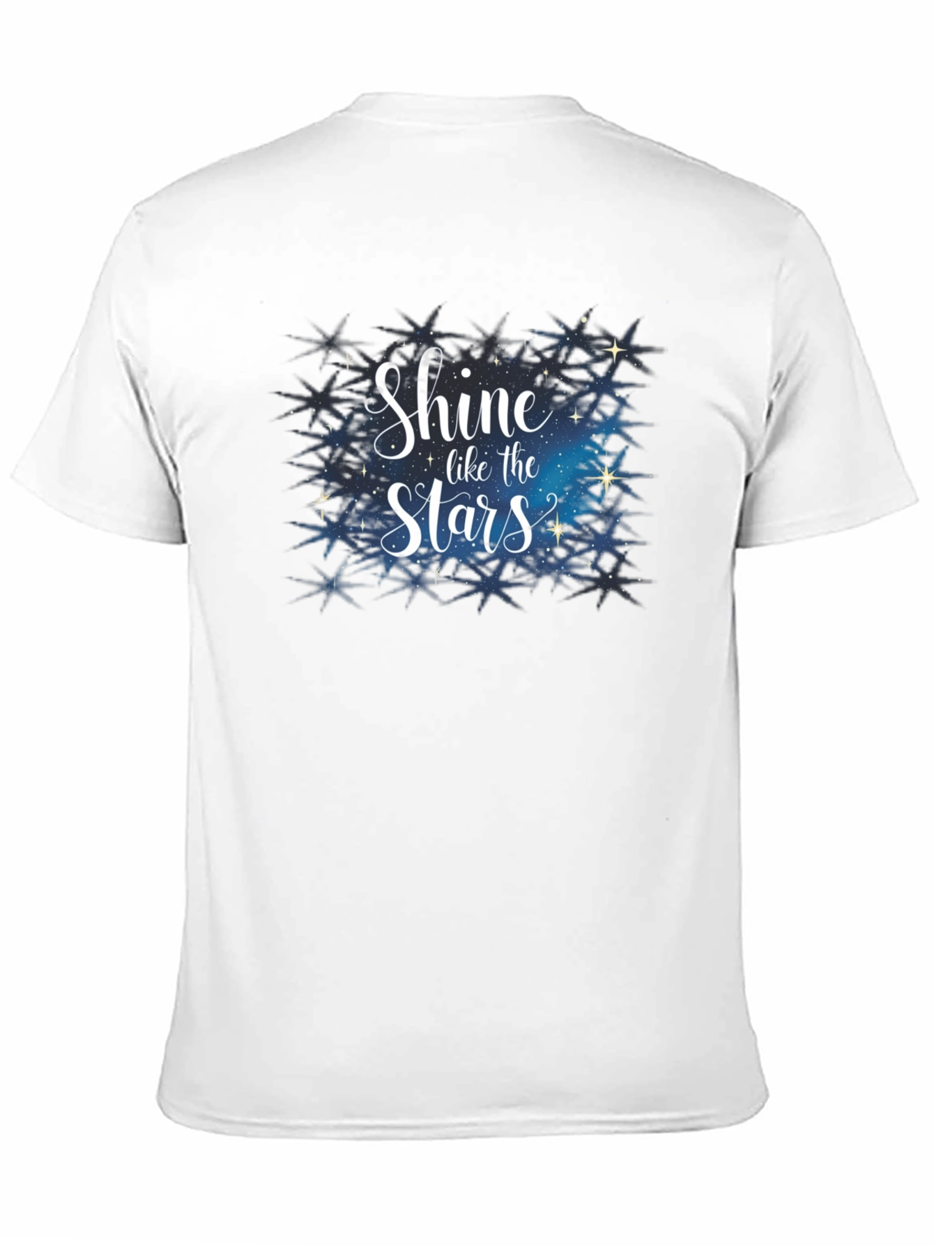 Shine Like the Stars Black Graphic Tee