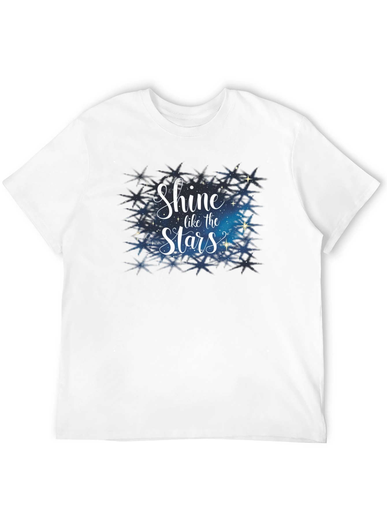 Shine Like the Stars Black Graphic Tee