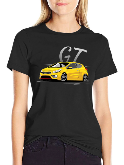 GT Car Graphic T-Shirt - Sporty Style