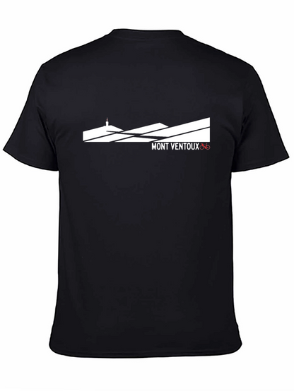 Mont Ventoux Cycling T-Shirt - Black