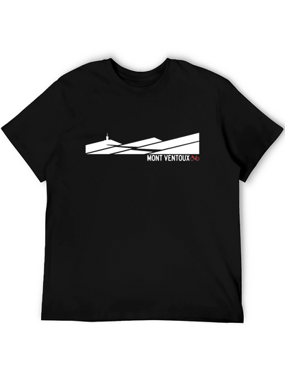 Mont Ventoux Cycling T-Shirt - Black