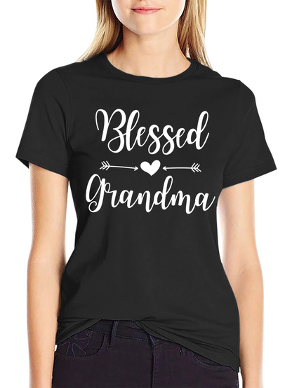 Blessed Grandma Graphic T-Shirt