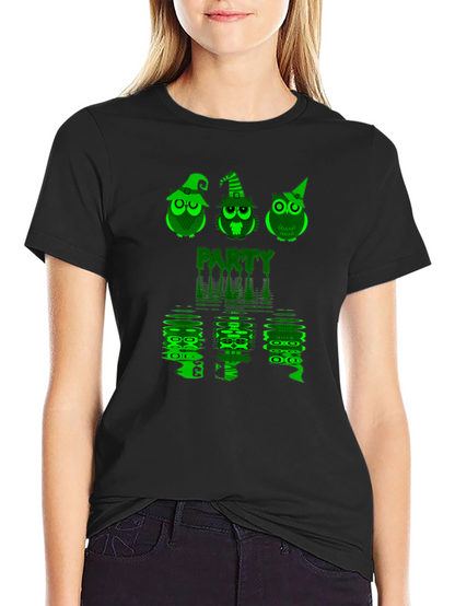 Halloween Owls Party T-Shirt