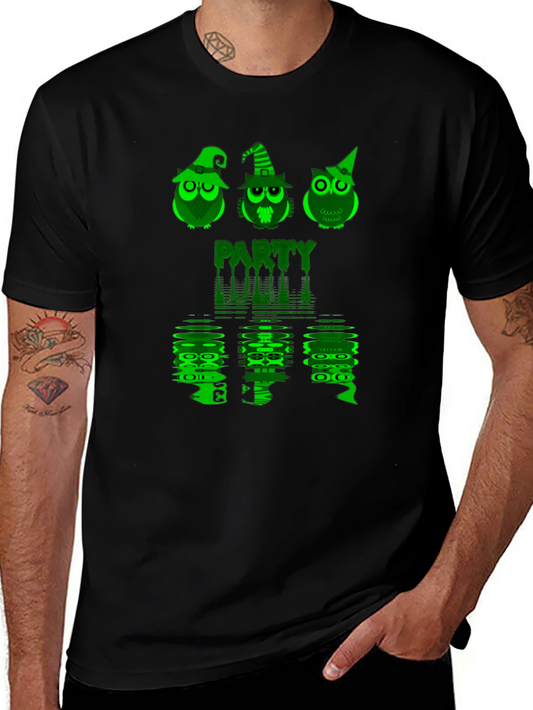 Halloween Owls Party T-Shirt