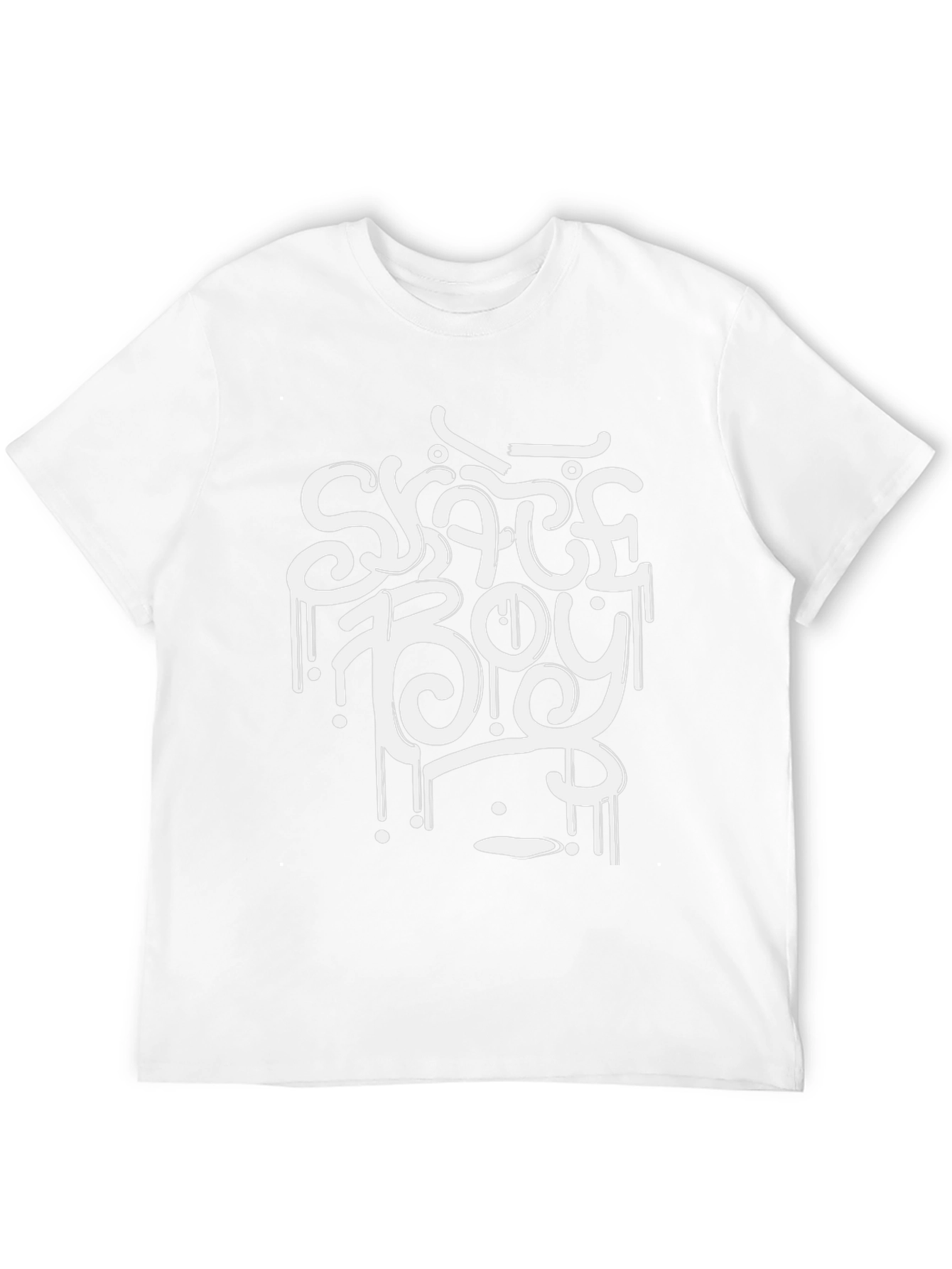 Skate Boy Black Graphic Tee