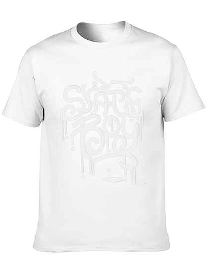 Skate Boy Black Graphic Tee
