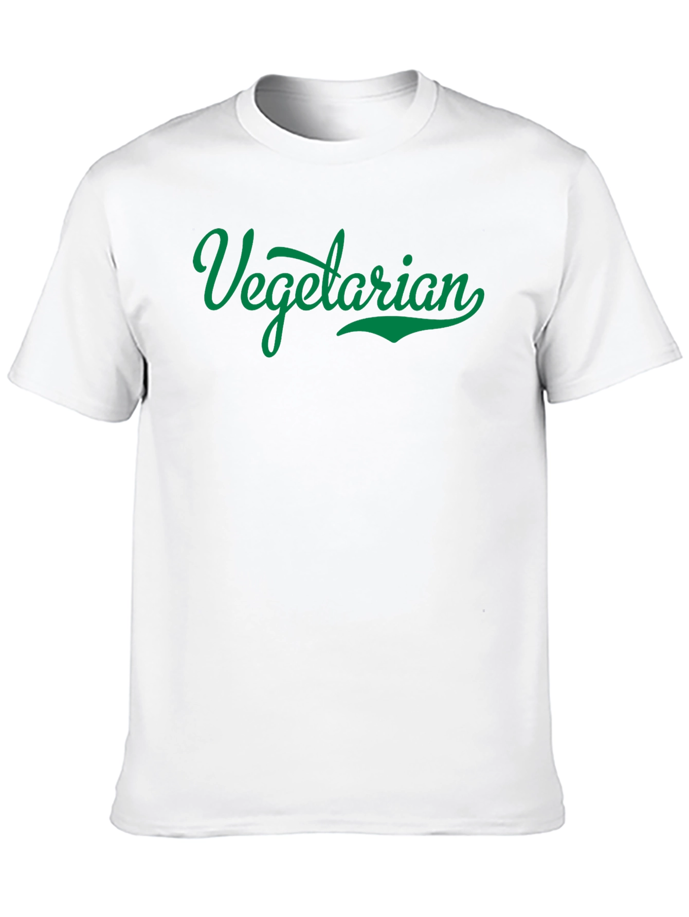 Vegetarian Graphic T-Shirt - Black