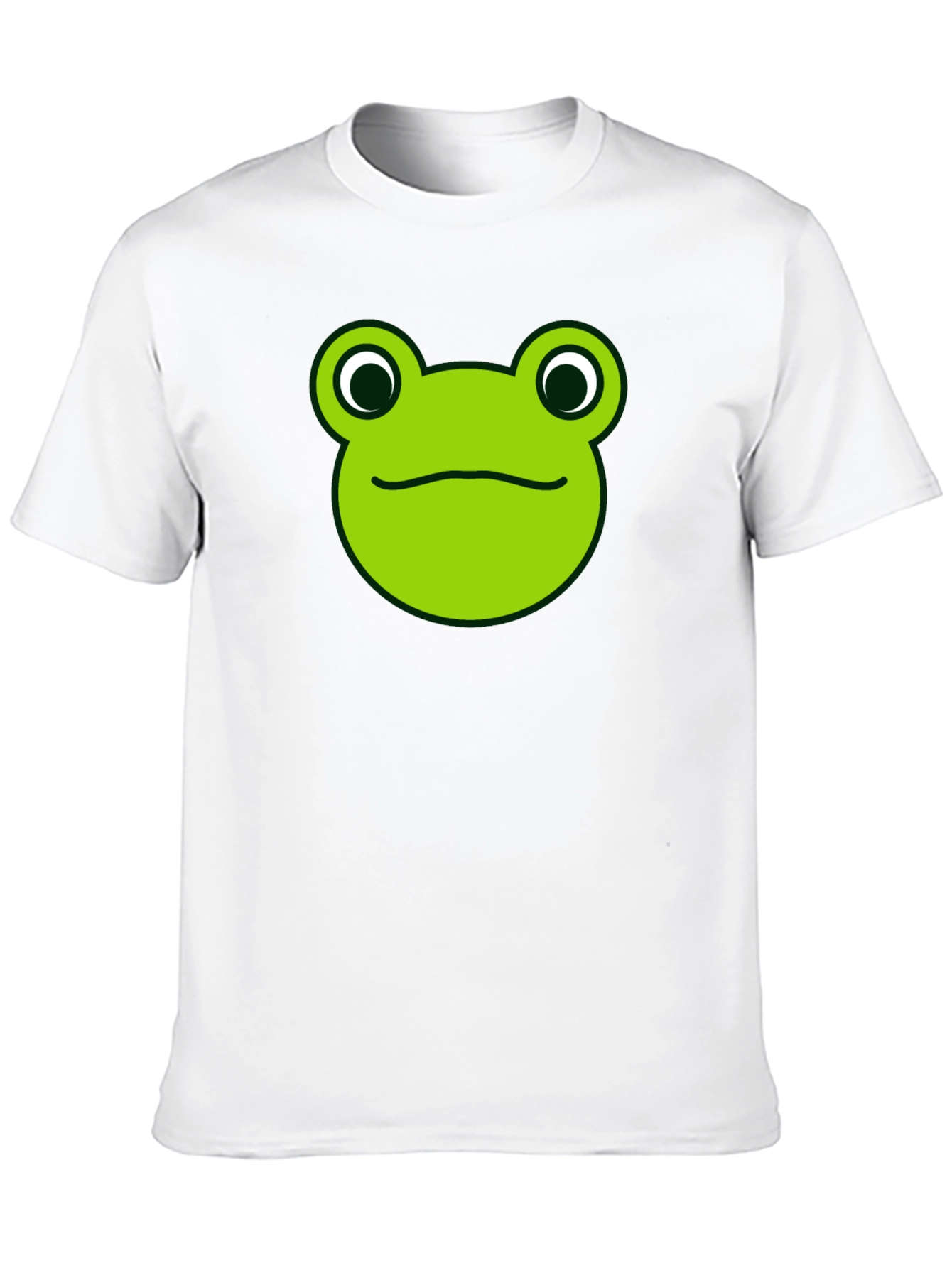 Frog Face Graphic Tee - Funny Animal T-Shirt