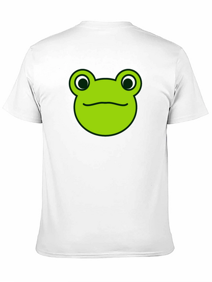 Frog Face Graphic Tee - Funny Animal T-Shirt