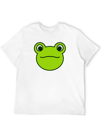 Frog Face Graphic Tee - Funny Animal T-Shirt