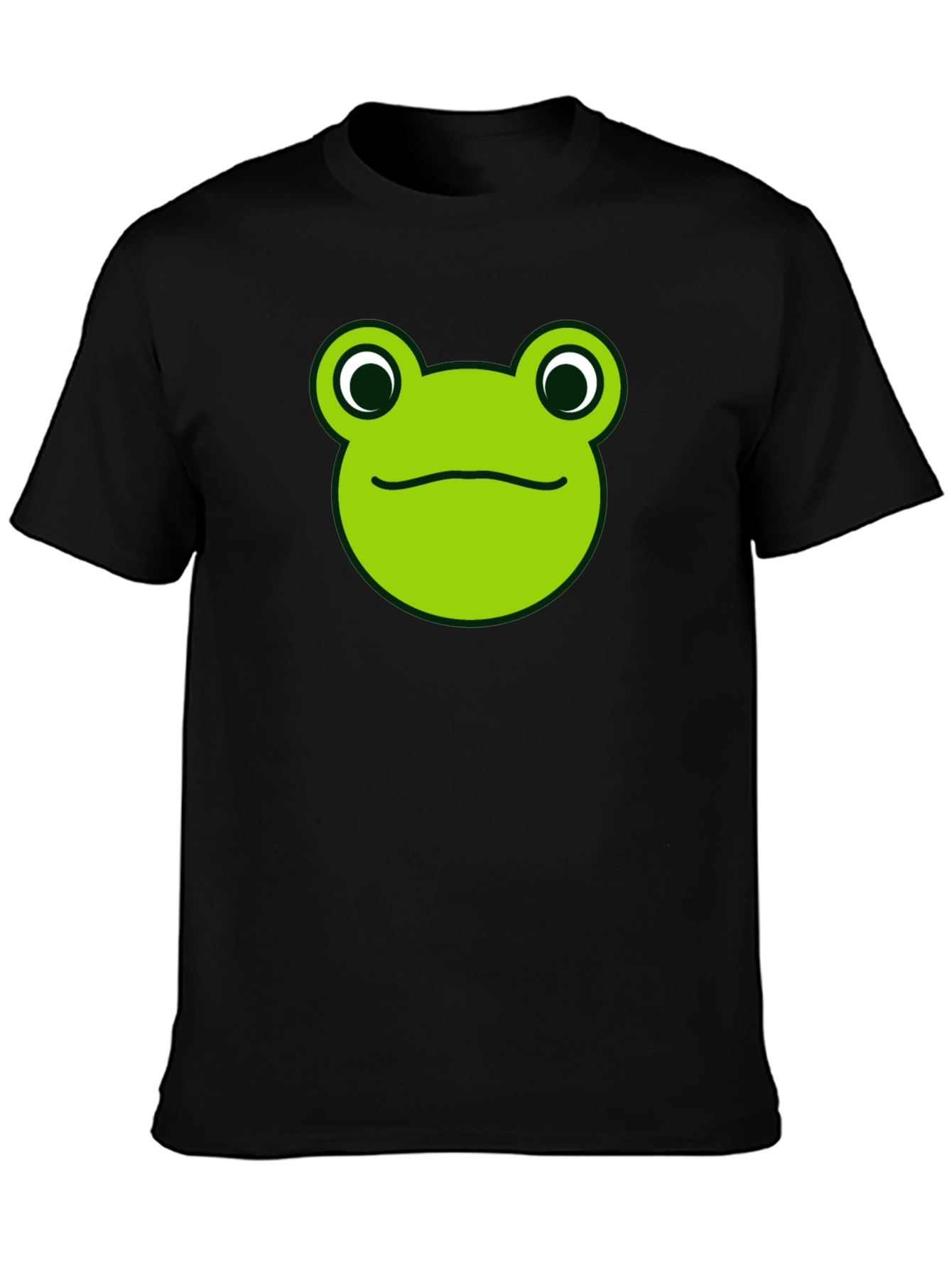 Frog Face Graphic Tee - Funny Animal T-Shirt