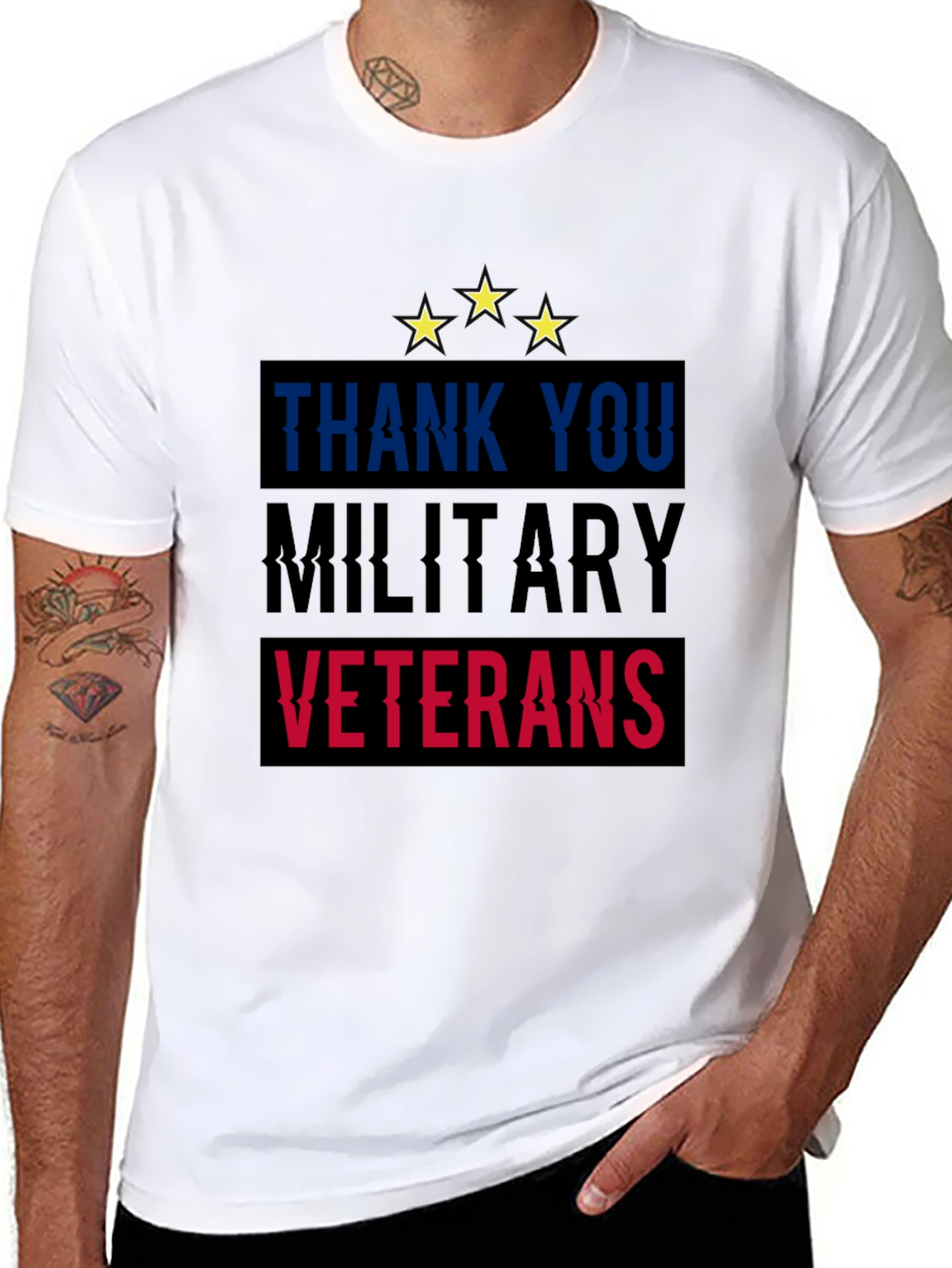 Thank You Military Veterans T-Shirt