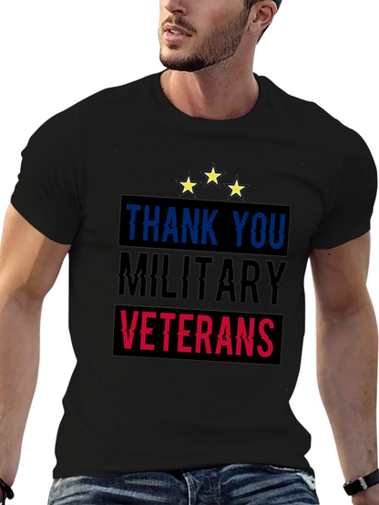 Thank You Military Veterans T-Shirt