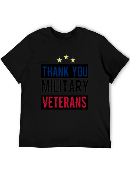 Thank You Military Veterans T-Shirt