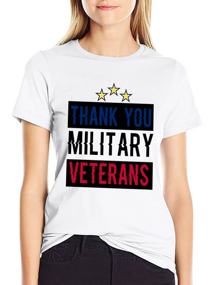 Thank You Military Veterans T-Shirt