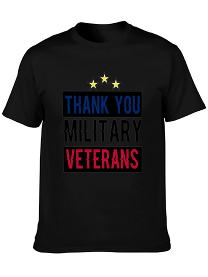 Thank You Military Veterans T-Shirt