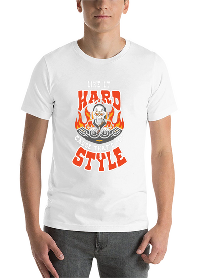 Like It Hard DJ Skull Graphic Tee