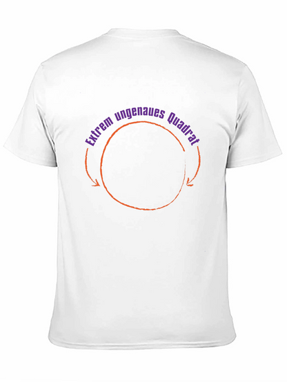 Extrem ungenaues Quadrat T-Shirt - Black