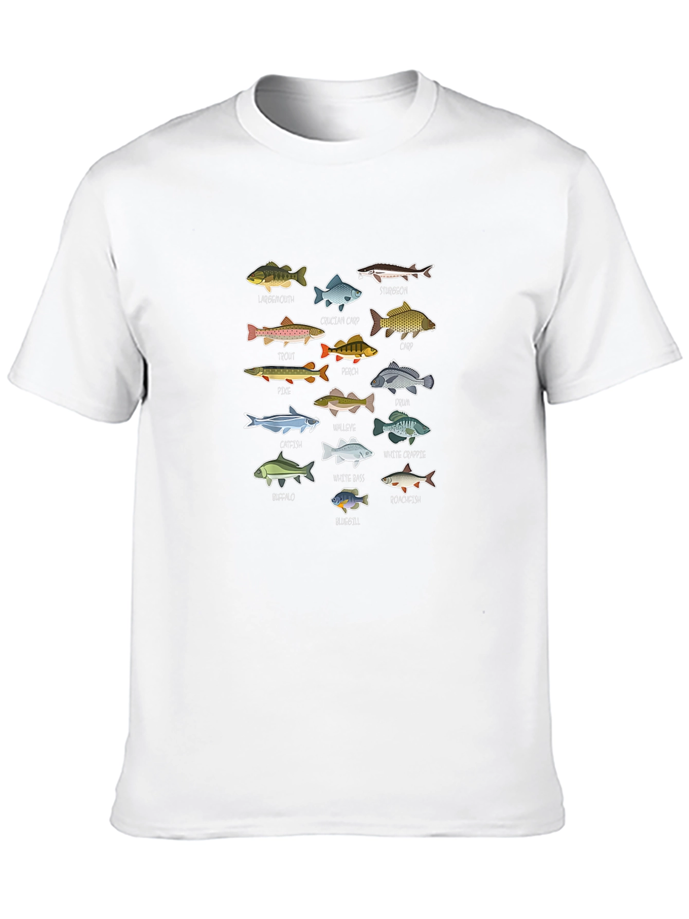 Fish Species T-Shirt: Anglers Delight