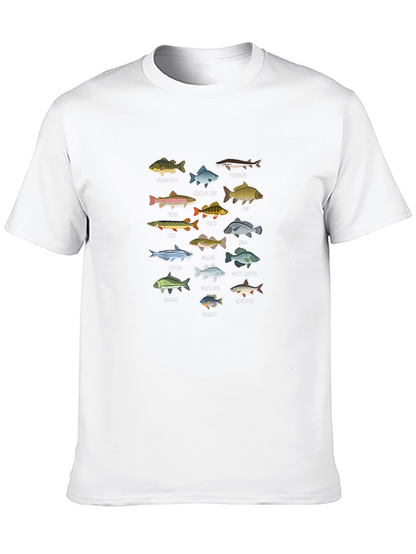 Fish Species T-Shirt: Anglers Delight