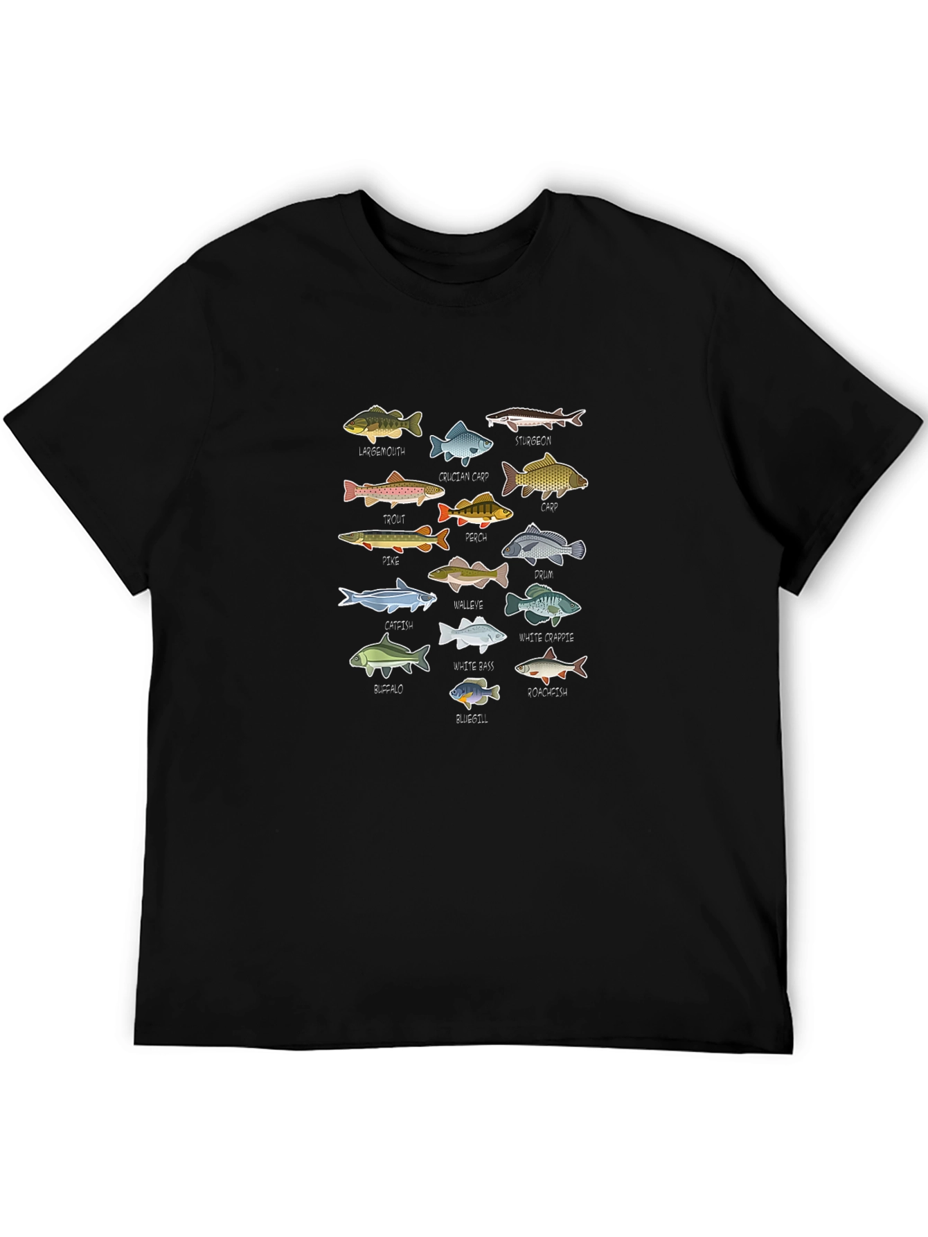 Fish Species T-Shirt: Anglers Delight