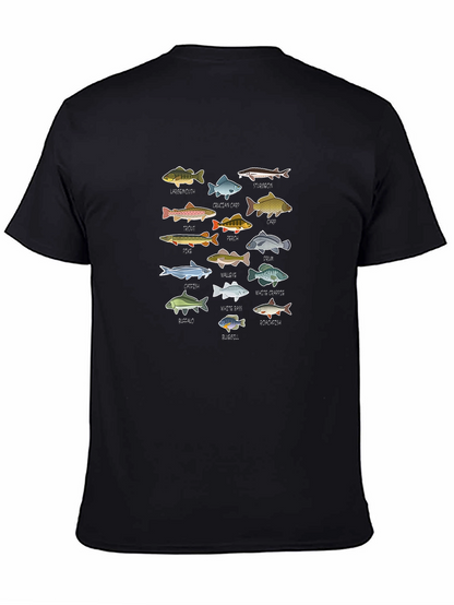 Fish Species T-Shirt: Anglers Delight