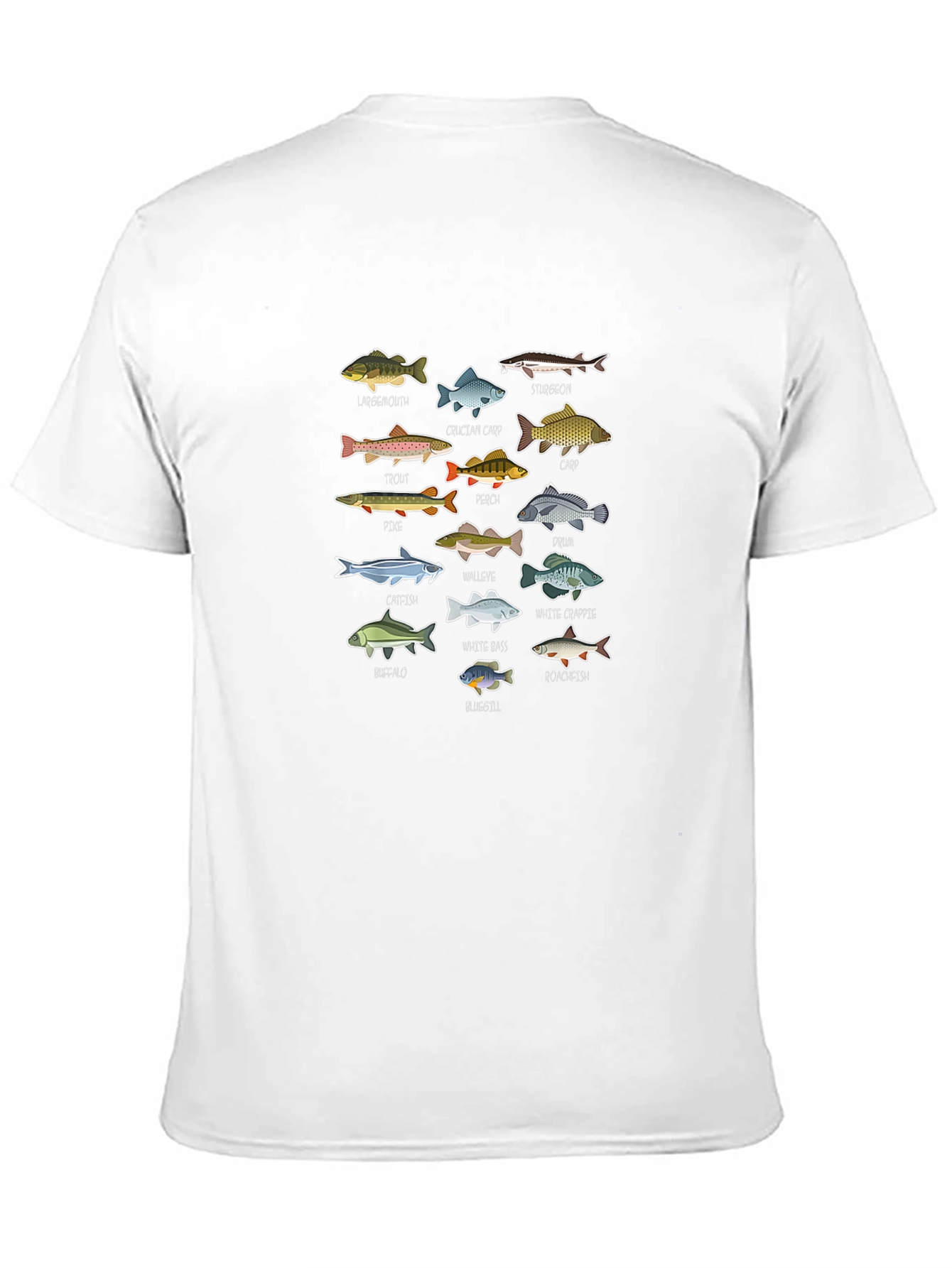 Fish Species T-Shirt: Anglers Delight