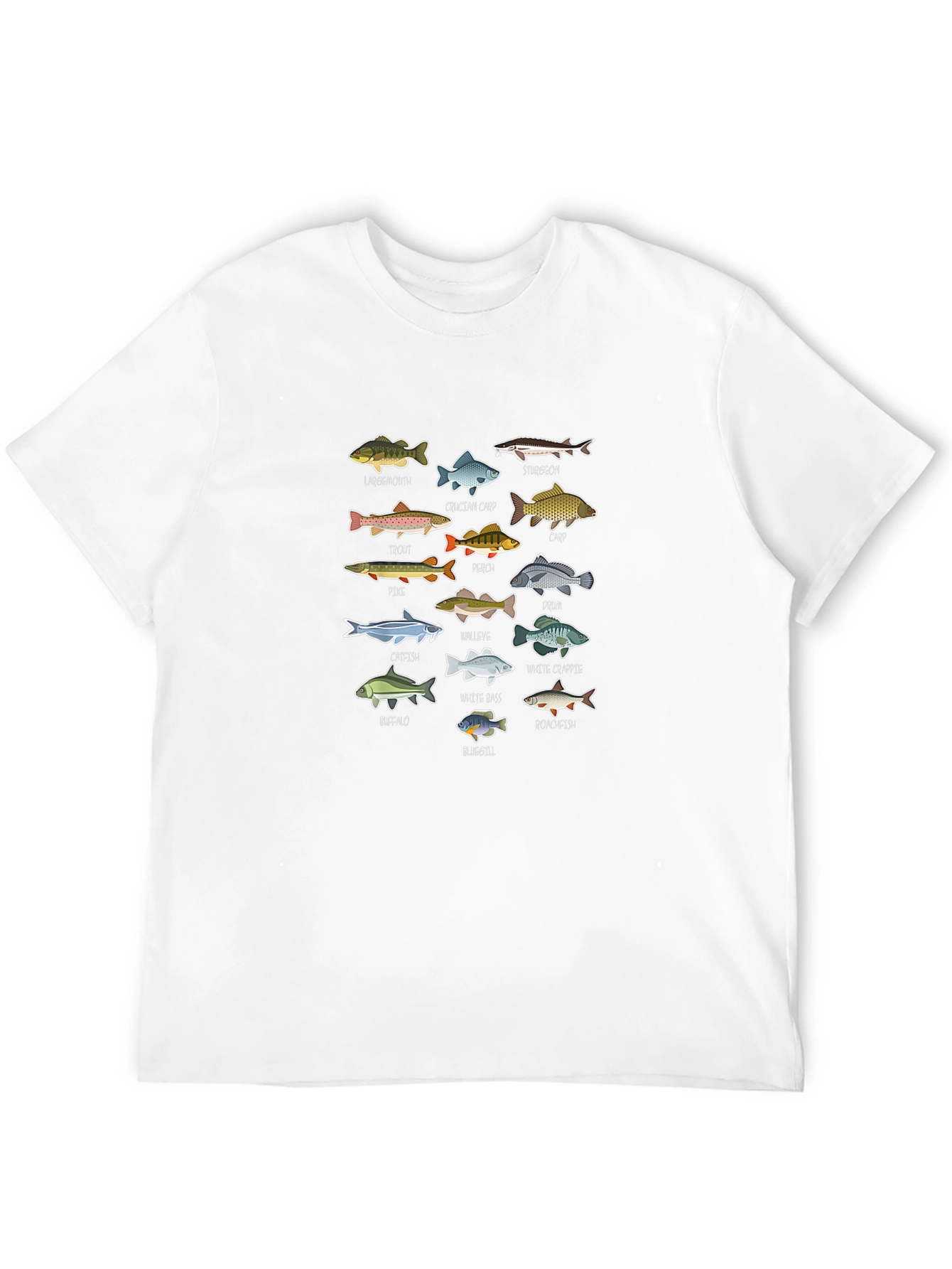 Fish Species T-Shirt: Anglers Delight