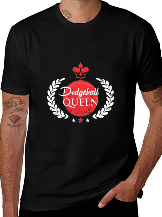 Dodgeball Queen Black T-Shirt