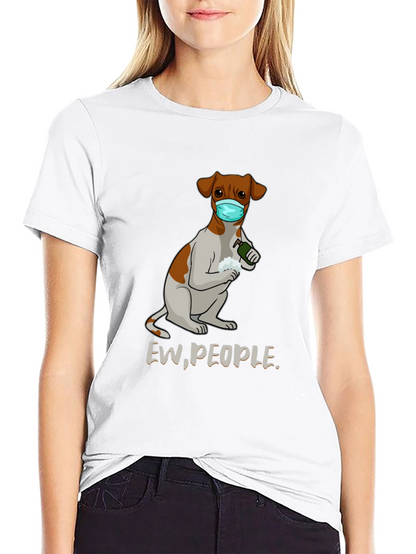 Ew People Dog T-Shirt - Wash Your Paws