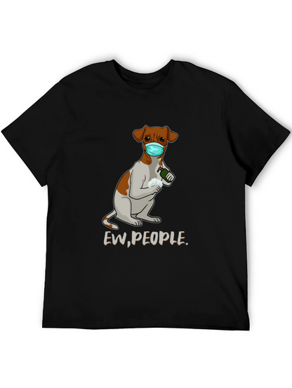 Ew People Dog T-Shirt - Wash Your Paws