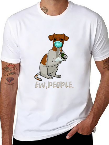 Ew People Dog T-Shirt - Wash Your Paws