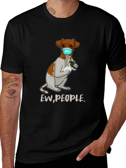 Ew People Dog T-Shirt - Wash Your Paws