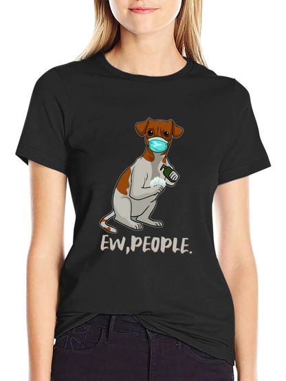 Ew People Dog T-Shirt - Wash Your Paws