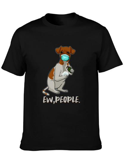 Ew People Dog T-Shirt - Wash Your Paws