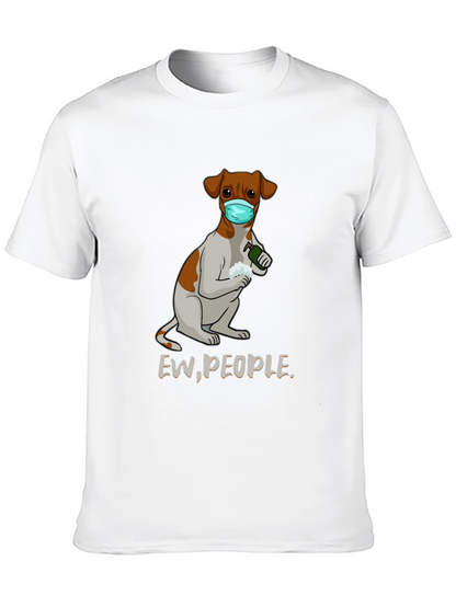 Ew People Dog T-Shirt - Wash Your Paws