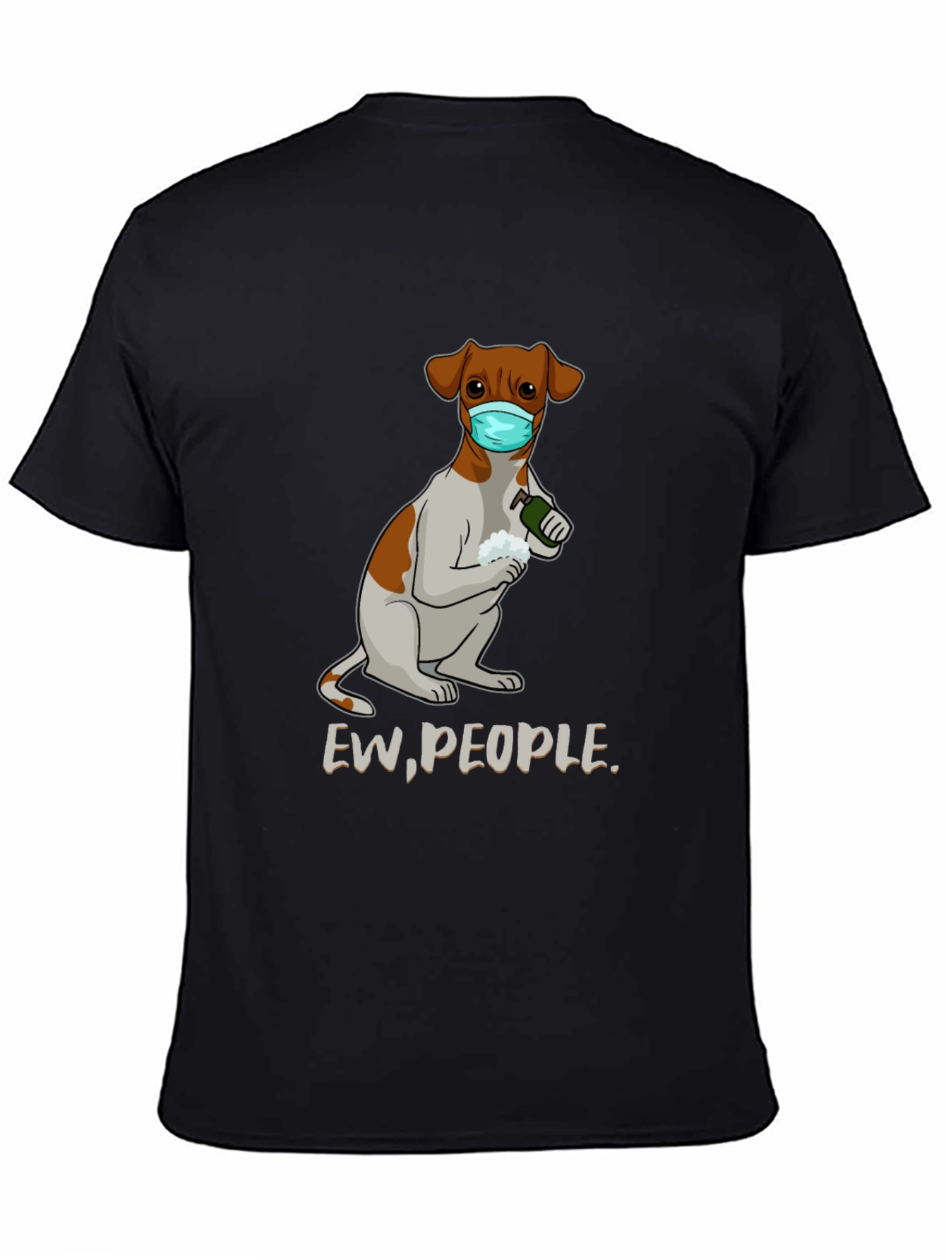 Ew People Dog T-Shirt - Wash Your Paws
