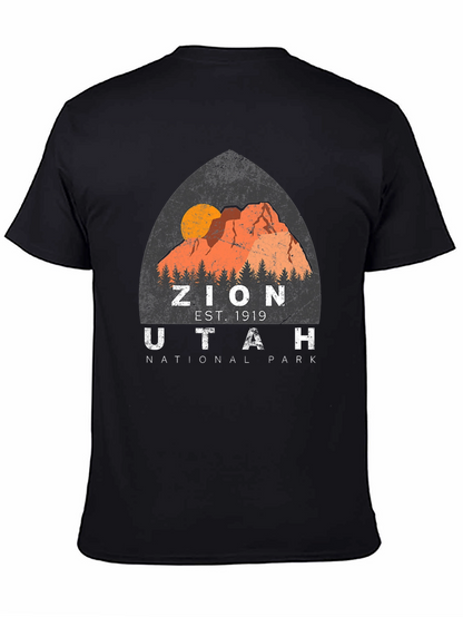 Zion National Park Utah Graphic Tee