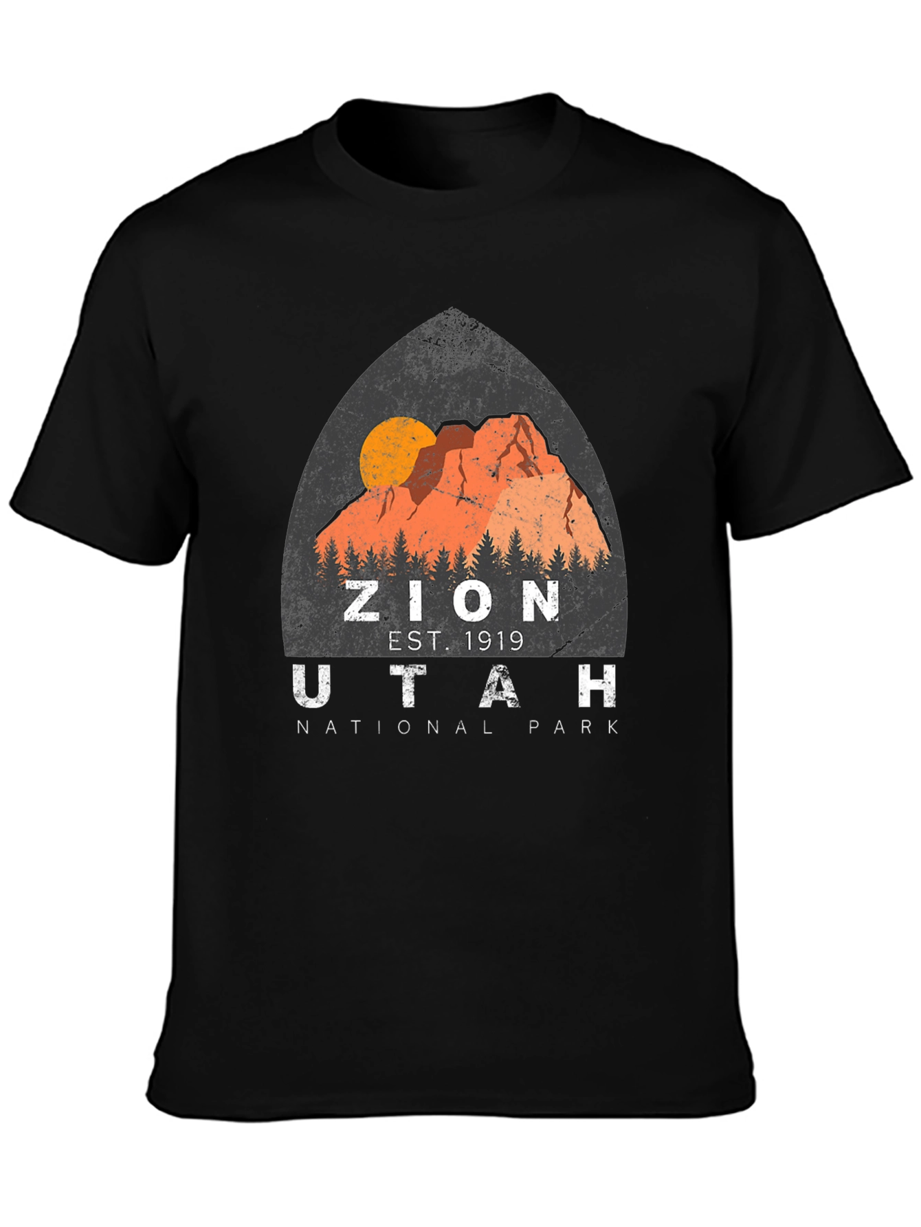 Zion National Park Utah Graphic Tee