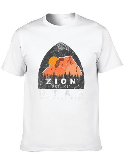 Zion National Park Utah Graphic Tee