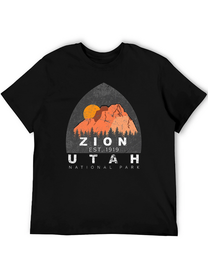 Zion National Park Utah Graphic Tee