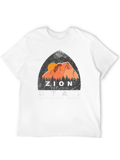 Zion National Park Utah Graphic Tee