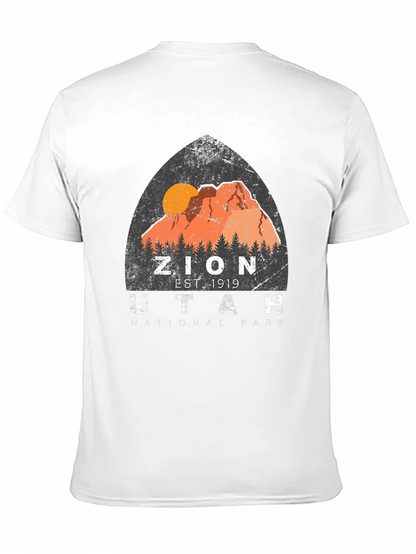 Zion National Park Utah Graphic Tee