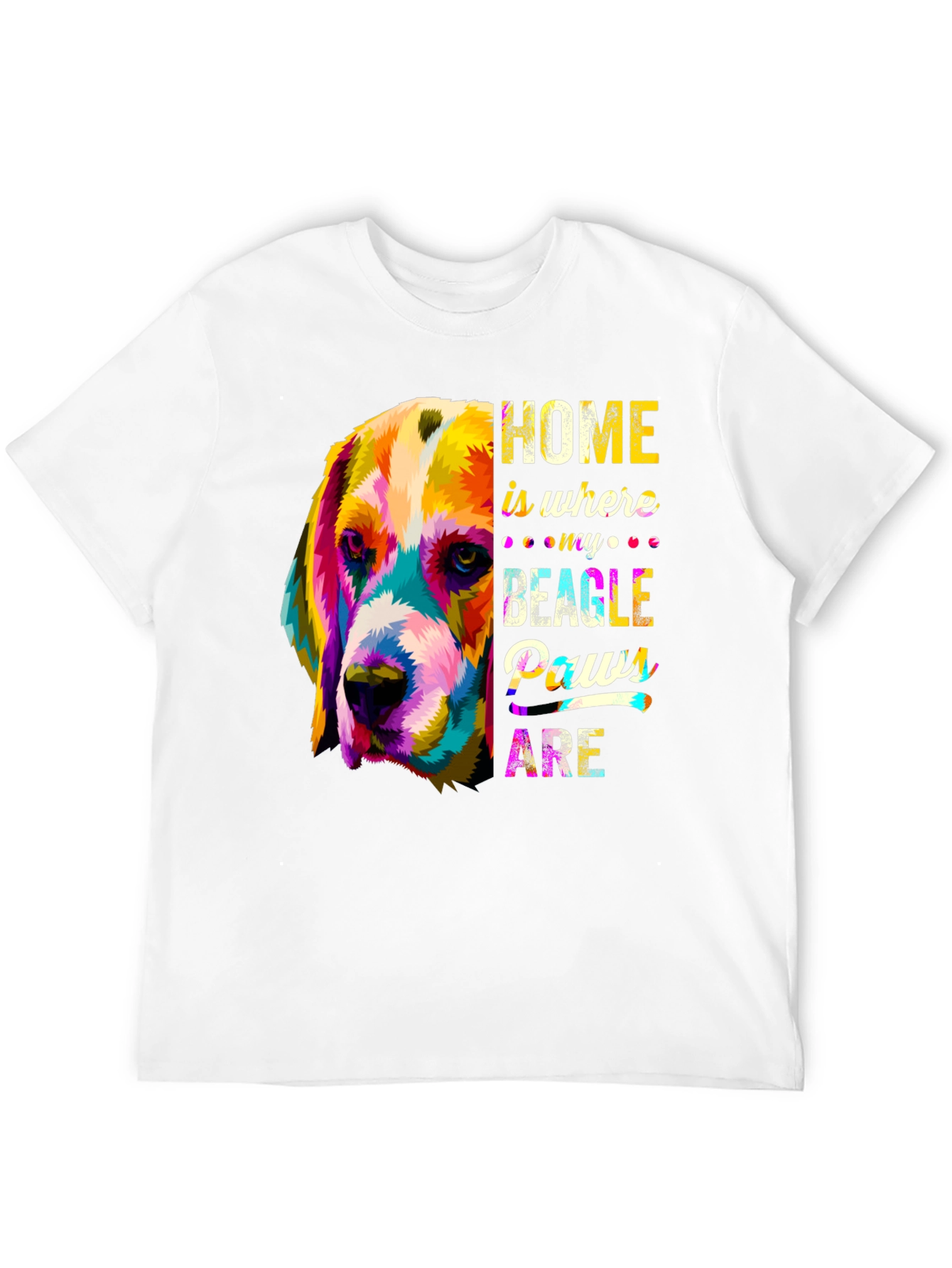 Beagle Paws Graphic Tee