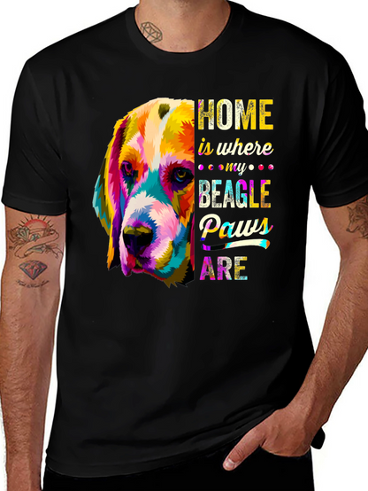 Beagle Paws Graphic Tee