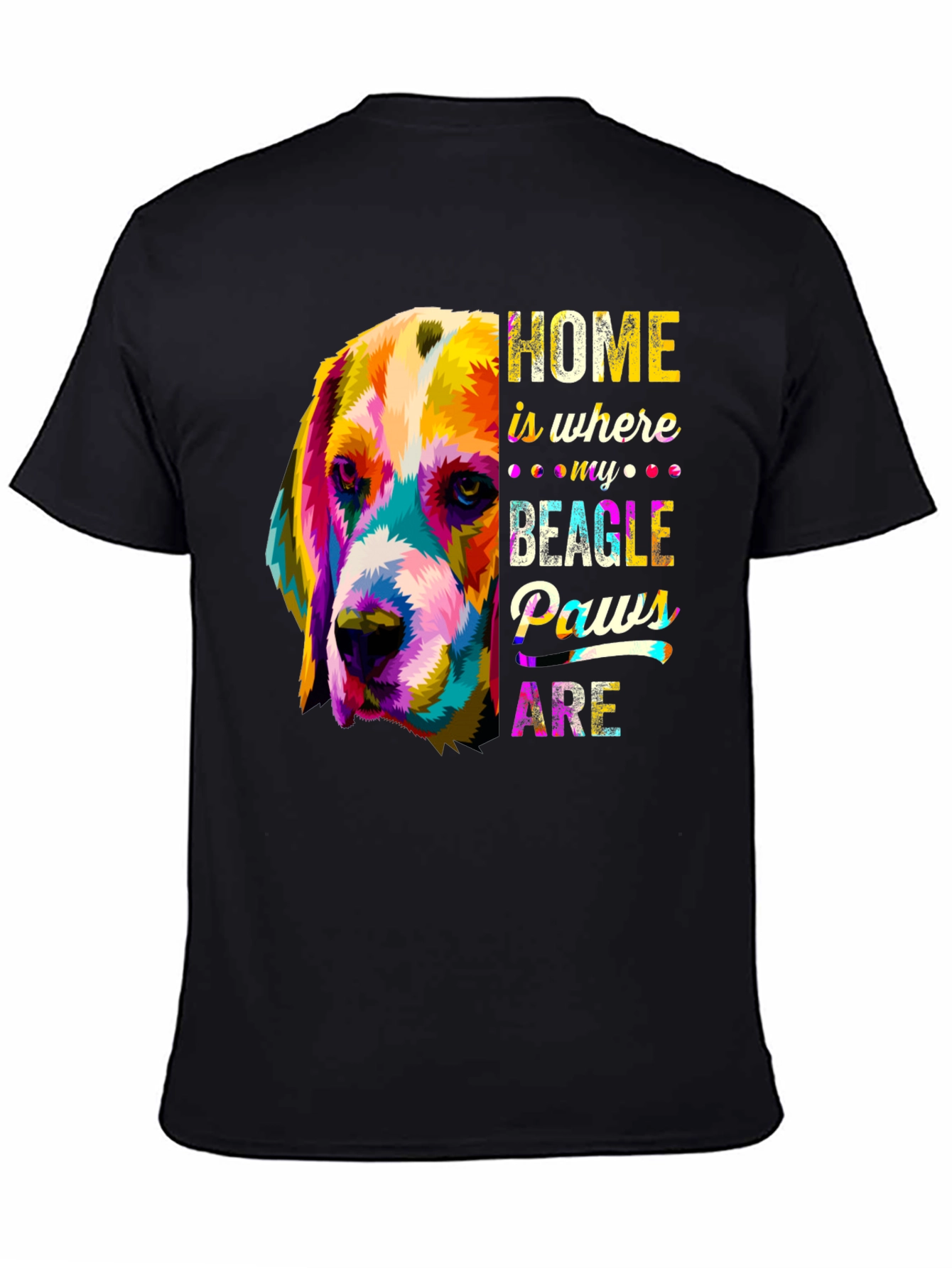 Beagle Paws Graphic Tee