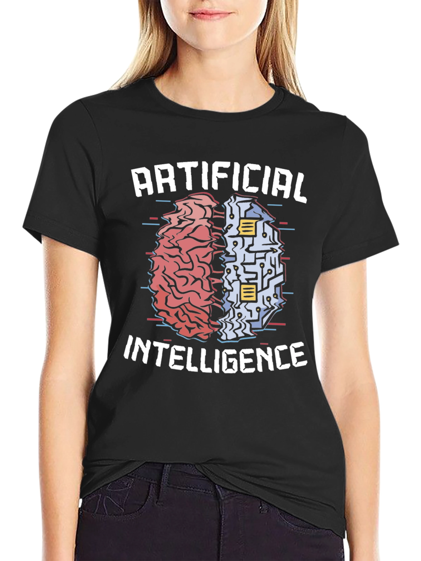 Artificial Intelligence Brain T-Shirt