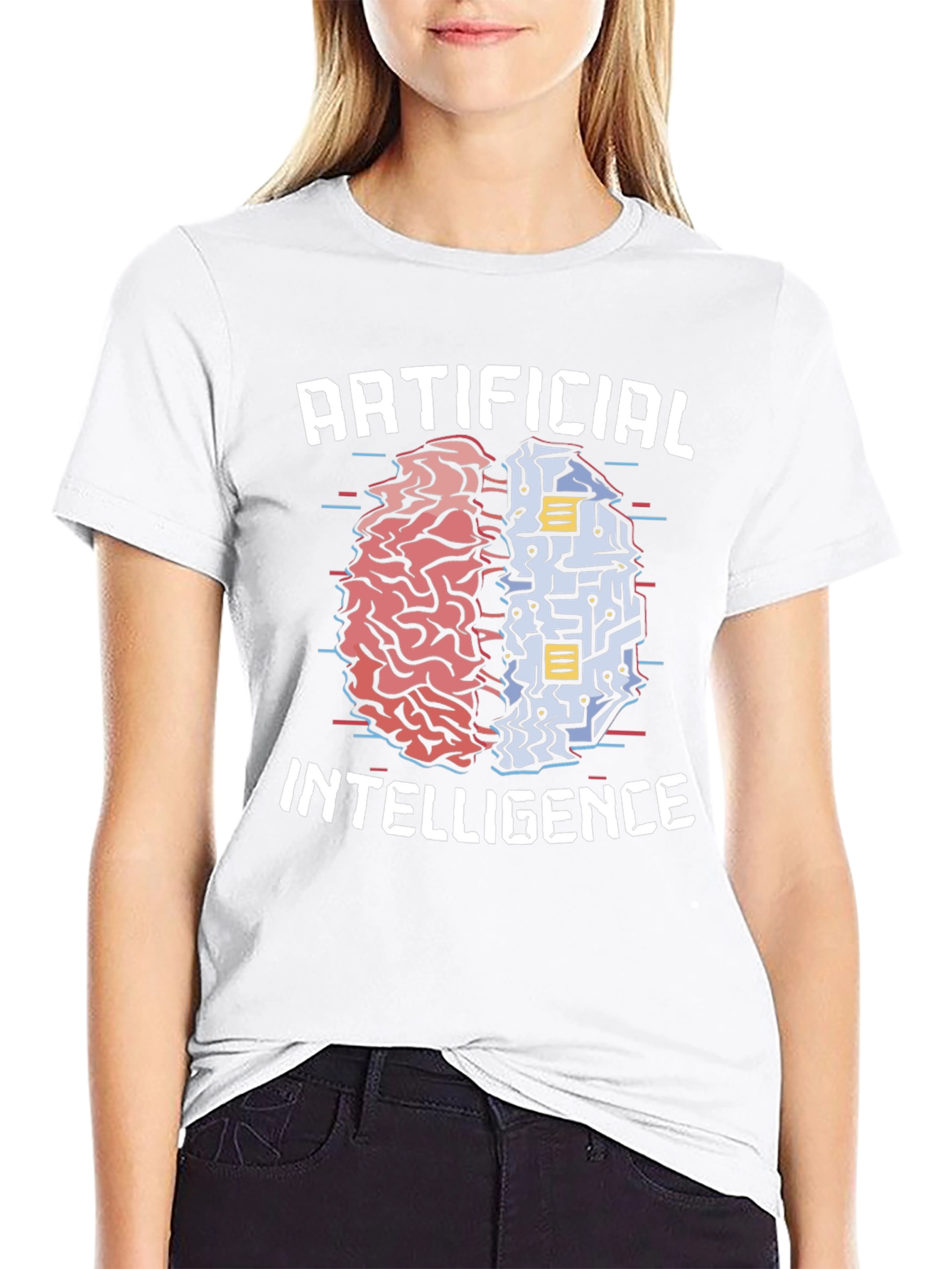 Artificial Intelligence Brain T-Shirt