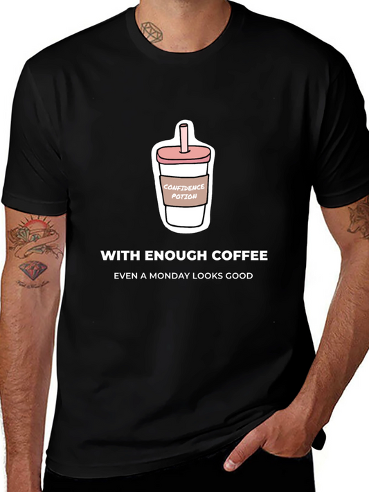 Coffee Confidence Potion Graphic Tee