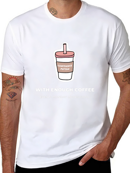 Coffee Confidence Potion Graphic Tee